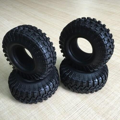 1/10 rc crawler size 1.9 rubber tire with inner foam fit SCX10 D90 CC01