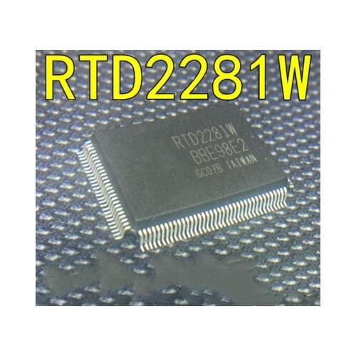 1PCS RTD2281W RTD2281 RTD2281RW RTD2281DW QFP integrated circuit