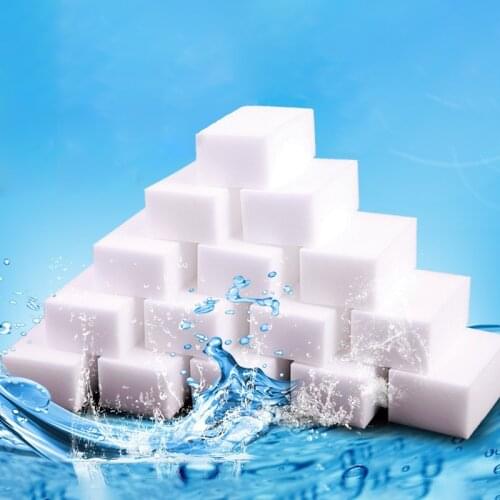 10/20/50/100pcs Magic Sponge Reusable Melamine Sponge Cleaning Eraser White Sponge for Kitchen Bathroom Household Cleaning Tools