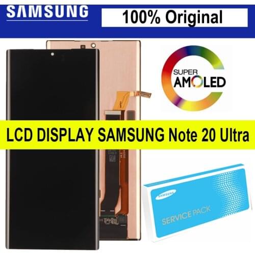 100% Original 6.9 inches Super AMOLED Display for Samsung Galaxy Note 20 Ultra LCD Touch Screen Digitizer Assembly