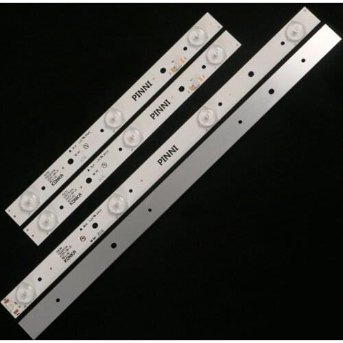 1lot/ 2pcs 3LED & 2pcs4LED Konka light strip 35021104/228 35021099/248 backlight strip 6V 4LED 33.8CM & 3LED 22.8CM 40626 30626