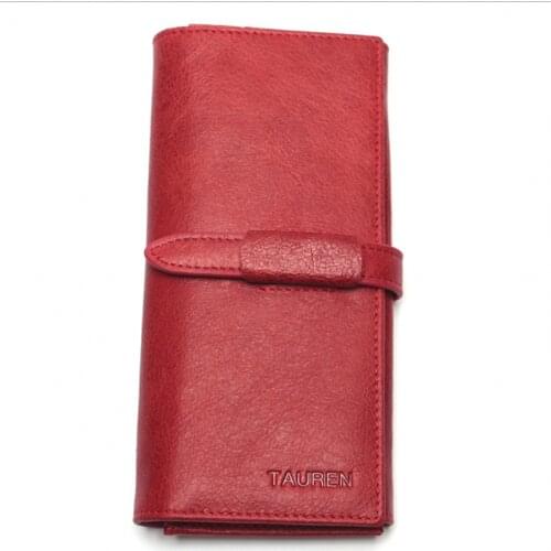 2020 new women wallet high quality genuine Leather long style money clutch bag Fashion cow skin Printed Lady hasp Coin Purse