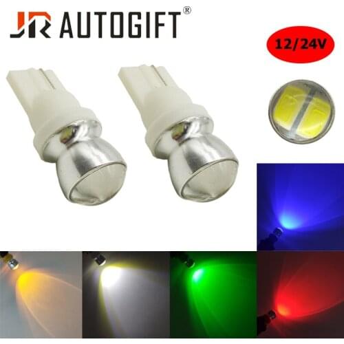 50PCS T10 LED W5W led 2SMD 5730 LED 12V 12V Width Lamp Super Bright Auto Interior Clearance Parking Lights for lada Car Styling