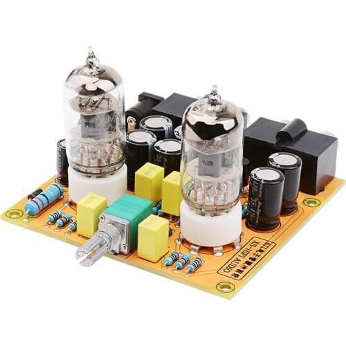 AIYIMA 6J1 HiFi Electron Tube Preamp Amplifier Board Class A AMP 6J2 Vacuum Bile Preamplifier DIY For Home Sound Theatre