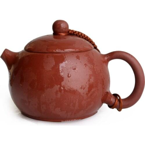 Teapot 188ml Chinese Yixing Zisha Xishi Pot Purple Clay Ceramics Kettle Filter Loose Tie Guan Yin Green Tea Puer