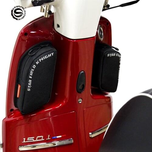 For Piaggio Vespa HANDA YAMAHA SUZIKI BMW Scooter Front Side Tool Bags Motorcycle Waterproof Storage Bag