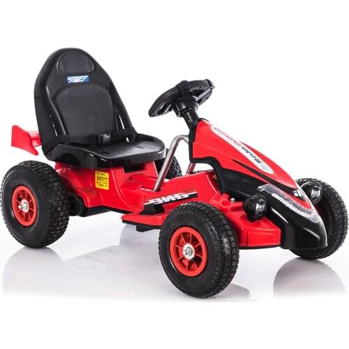 Childrens electric car four-wheeled kart dual drive can sit baby remote control toy car inflatable wheel all terrain vehicle