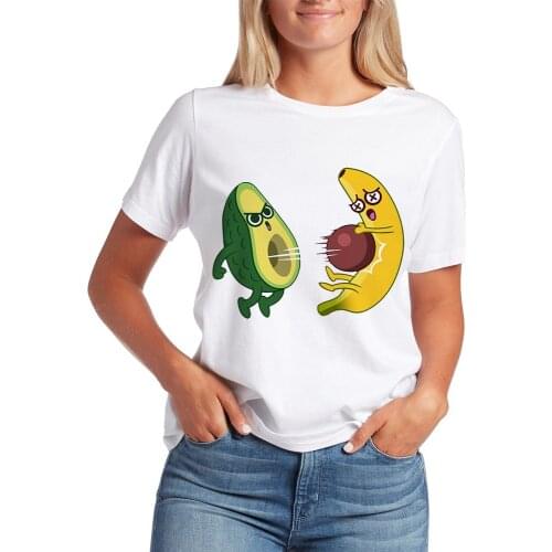 New T shirt Women Plus Size Punk T-shirts Pretty Fashion Streetwear Womens shirt Avocado Cheap Hip Hop Spring Summer Tshirt