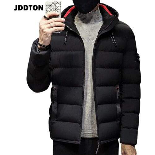 JDDTON Men's Parkas With A Hood