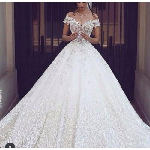 Linyixun V-neck Wedding Dresses