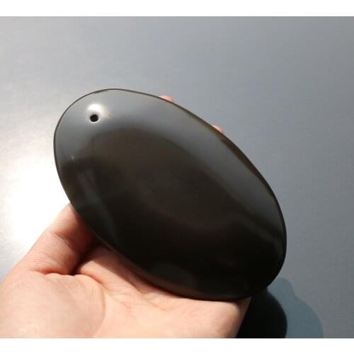 5A grade Original Si Bin Bian stone massage guasha kit beauty face hand pieces 120x65x22mm