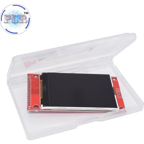 2.4" 2.4 inch 240x320 SPI TFT LCD Serial Port Module 5V/3.3V PCB PLR Adapter Micro SD Card ILI9341 LCD Display White LED