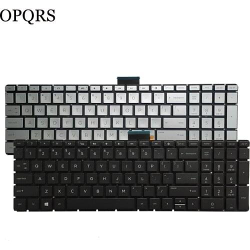For HP 17-AR 17-BS 17-AK 17-AE 17G-BR 17Q-BU 17Z-AK 17T-BS US black/silver Laptop keyboard
