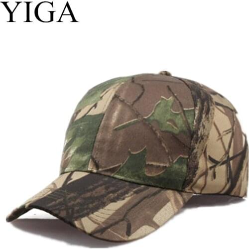 YIGA 2018 New Fashion Casual Baseball cap Camo Snapback hats for men and women hip hop blank caps