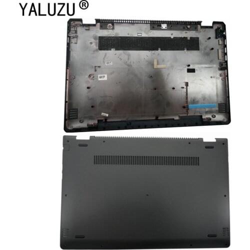 YALUZU NEW For lenovo Yoga 510 YOGA 510-15ISK 510-15 FLEX4-15 Flex4-1580 AP1JD000800 15.6" Bottom Case Lower Cover black laptop