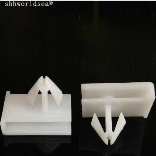 Shhworldsea auto plastic clips retainer rocker panel retainer for chevrolet malibu 2004-on