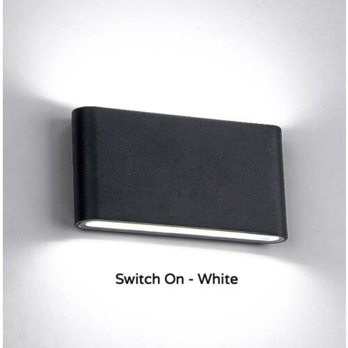 Morden Slim Outdoor Wall Lamp Garden Porch Sconce Decoration Light Waterproof Wall Light