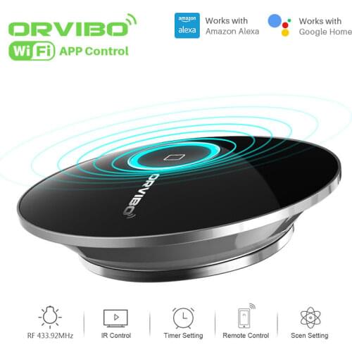 Orvibo Allone Pro Universal Intelligent RF IR Remote Control Works With Amazon Echo Alexa Google Home for Smart Home Automation