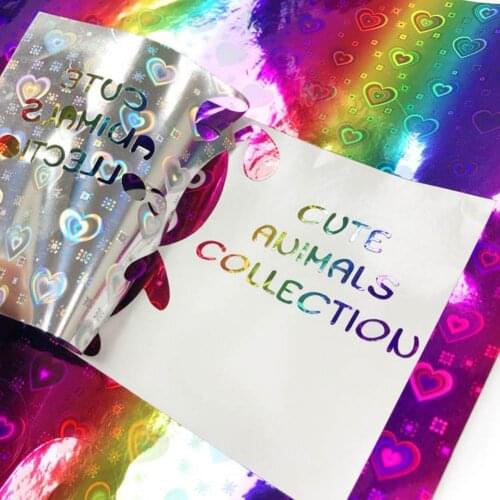 1 Roll Adhesive Vinyl Gradient Easy to Cut PVC Multi-purpose Adhesive Vinyl Sticker Craft Making Tool