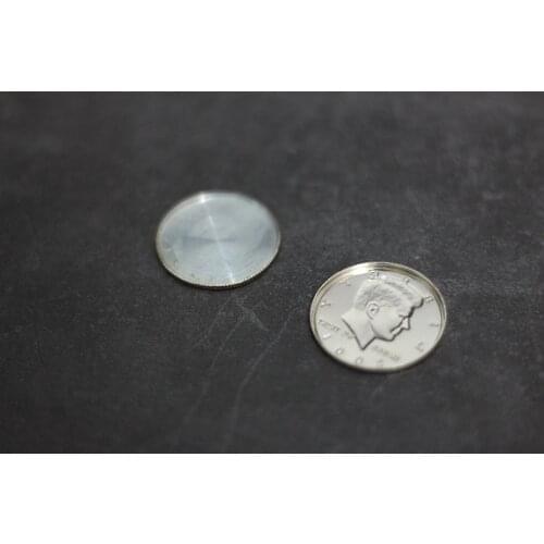 1pc Expanded Shell Half Dollar (Head),copy,Magic Tricks Appearing Vanish Coin Magie Accessories Close Up Gimmick Illusion Props