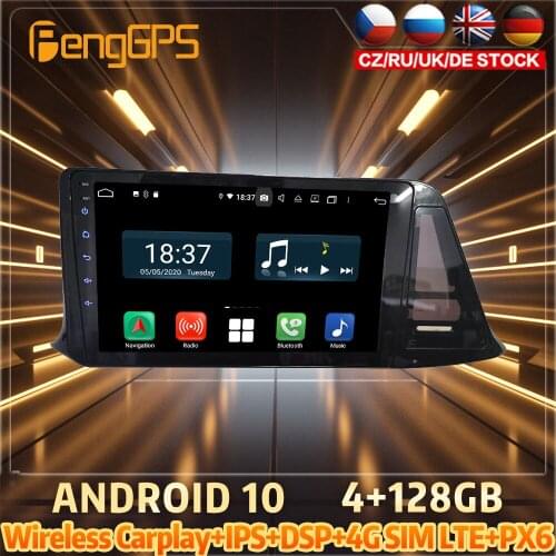 128G Android10 PX6 DSP For Toyota C-HR 2017 - 2018 Car DVD GPS Navigation Auto Radio Stereo Video Multifunction CarPlay HeadUnit