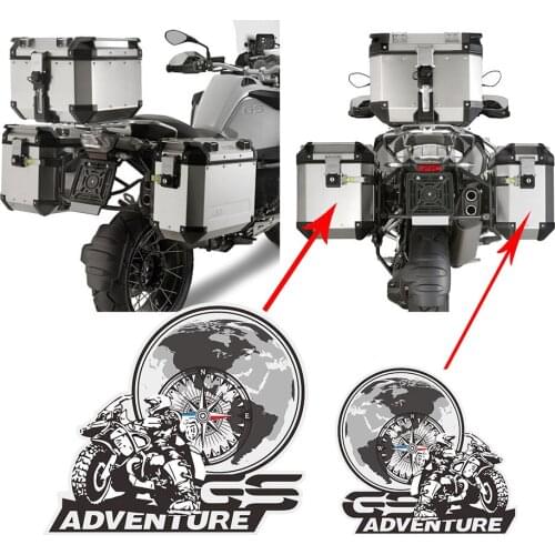 Adventure Panniers Luggage Aluminium Stickers Trunk For BMW R1200gs F850gs F800gs R1250gs F750gs R1150gs G310gs R 1200 F800 GS