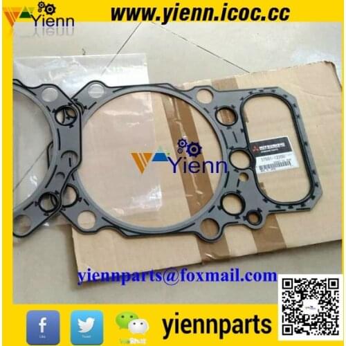For Mitsubishi S6R S6R2 S12R S12R2 Cylinder Head Gasket 37501-12200 For MITSUBISHI S6R2-MPTA S6R2-PTA-S Engine repair parts