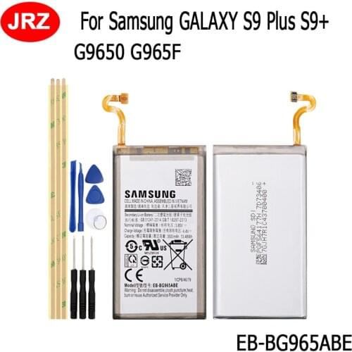 ​For Samsung Galaxy S9 Plus S9+ G9650 G965F Battery 3500mAh Mobile Phone Replacement Batteria EB-BG965ABE Accumulator AKKU+Tools