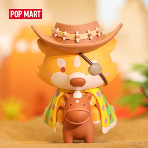 POP MART Okluna Goobi Foxford Movies Studio series Toys figure Action Figure Birthday Gift Kid Toy free shipping