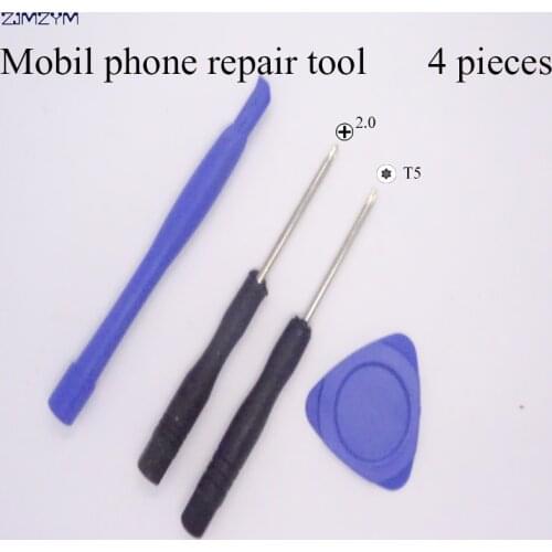 Hot sale 4 in 1 Mobile Phone Repairing Tool Kit Spudger Pry Opening Tool LCD Repair Tools with 2.0MM\T5 screwdrivers