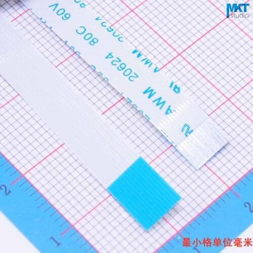 100Pcs 6/10/15cm A/B Type 12P 0.5mm Pitch FPC FFC Flexible Flat Cable Wire Same/Opposite Surface