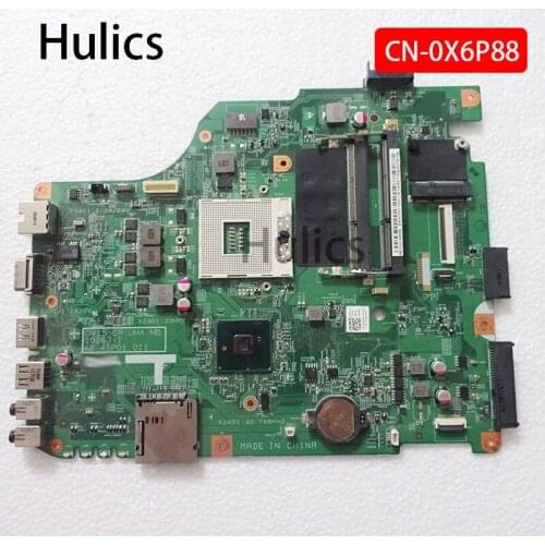 Hulics Original For Dell Inspiron N5040 Laptop Motherboard CN-0X6P88 0X6P88 X6P88 48.4IP01.011 MAIN BOARD HM57 DDR3