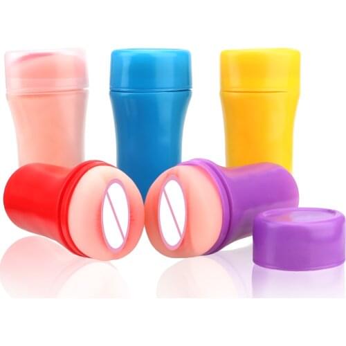 Male Masturbation Cup Realistic Vagina Anal Male Masturbator 3D Artificial Vagina Fake Anal Soft Tight Pussy Aircraft Cup