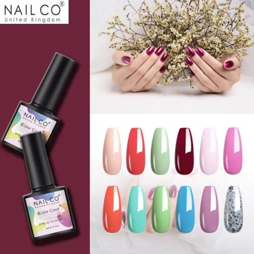 NAILCO 8ml Gel Nail Polish New Summer Collection 81 Colors Vernis Semi Permanent Acid Free Hybrid Laters For Art Nail Design
