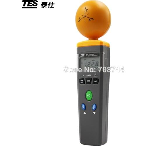NEW Original Made in Taiwan TES-92 EMF Meter Triaxial Data Logger The Electromagnetic Radiation Detector TES92