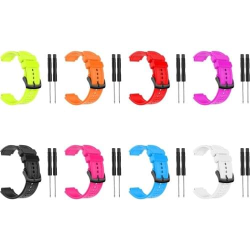 2021 New Replacement Silicone Wristband Strap for garmin- Forerunner 25 Male Large Size GPS Watch With Tools