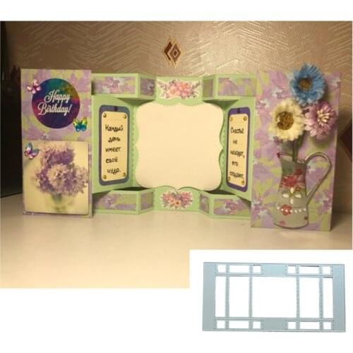 Greeting Cards Metal Cutting Dies Stencil DIY Scrapbooking Album Paper Card Template Mold Embossing Decoration