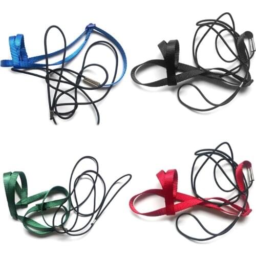 Parrot Bird Harness Leash Adjustable Anti-Bite Training Flying Traction Rope