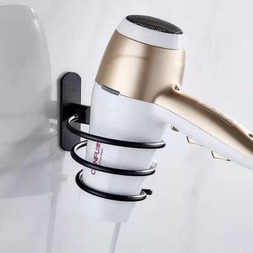 Blow Dryer Shelving Non-destructive Installation Bathroom Pendant Electric Air Blowing Bracket Wall Hanging Air Blower Shelving