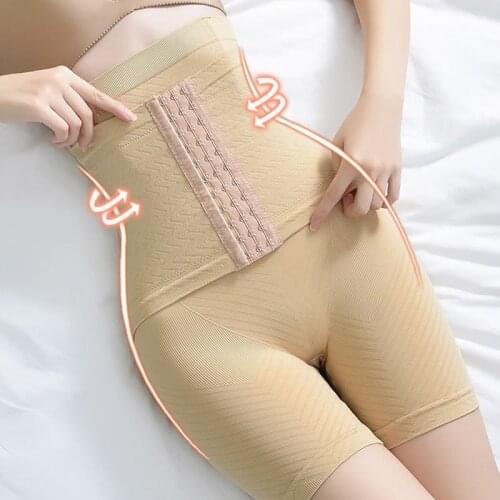 S-5XL High Waist Control Panties Breasted Adjustable Waist Trainer Training Cinchers Underwear Tummy Control Shapewear SH06