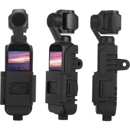 Camera Extension Adapter Frame Protective Bracket With 1/4 Motion Camera Interface For DJI Osmo Pocket Vlog Camera Accessories