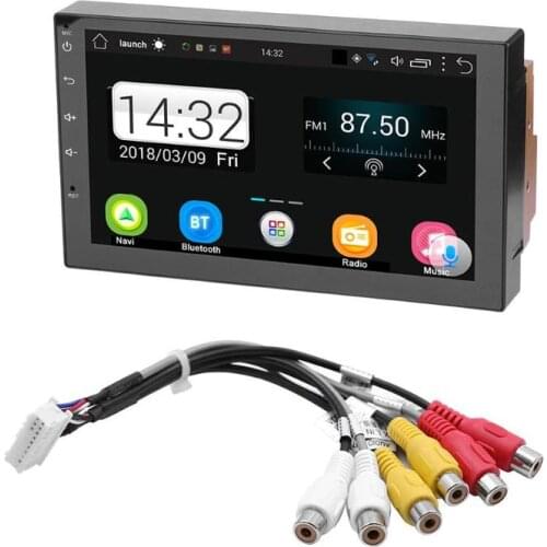 VODOOL 20Pin Plug to 6x 3.5mm RCA Female Car Stereo Radio Adapter Cable Wiring Harness Connector Wire Car Electronics Accessorie