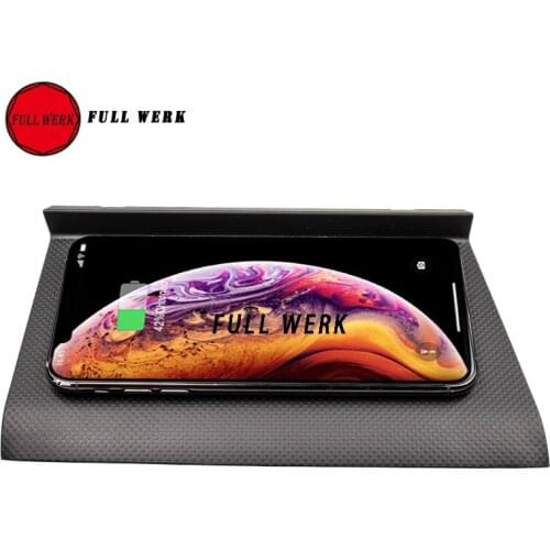 1 pc 10W Car Wireless Charger Adapter Special for Tiguan L 2016-2018 Phone Fast Charging Plate Holder Car Styling Accessories