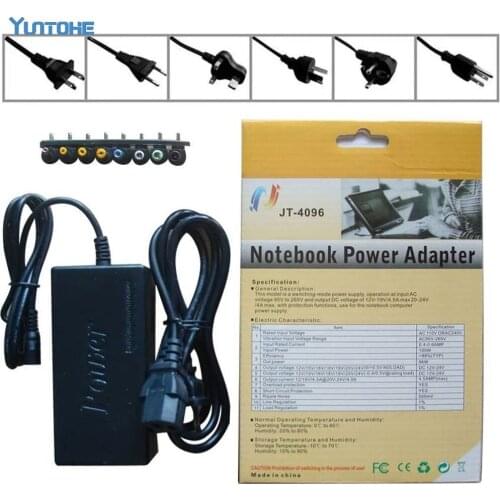 10pcs Hot Sale! US/EU/ UK/AU 96W Universal Laptop Charger Notebook Power Adapter for HP/DELL/IBM for Lenovo ThinkPad