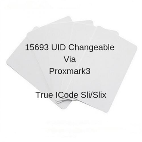 15693 UID Changeable + Lua Script by Iceman Fully UID rewritable based on forum information on Proxmark3