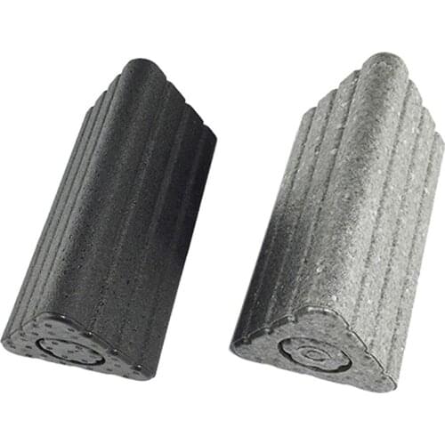 2 In 1 Fitness Yoga Blocks Muscle Roller Stick Triangular Pilates Foam Back Roller Gym Fitness Yoga Column