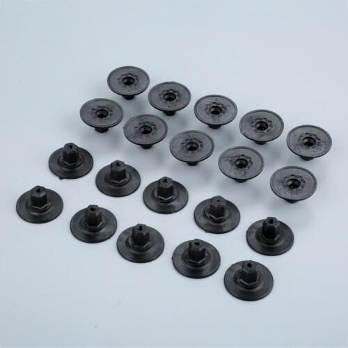 20Pcs Auto Fasteners Clip Self Tapping Screws Seat Nut Cap For Audi Plastic Rivets Self Tapping Screw Holder Cushion Retainers