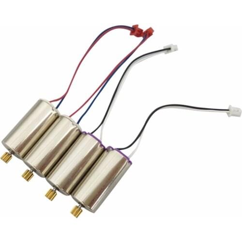 4PCS Motor for UDI U818A PLUS U49W U49C AA818 A D58 Aircraft Spare Parts UAV Positive/Reverse Motor