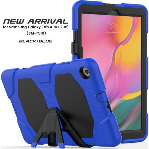 Kids Cover For Samsung Galaxy Tab A 2019 SM-T510 SM-T515 T510 T515 Shockproof EVA Foam Case Funda Tablet Stand shell + pen+film