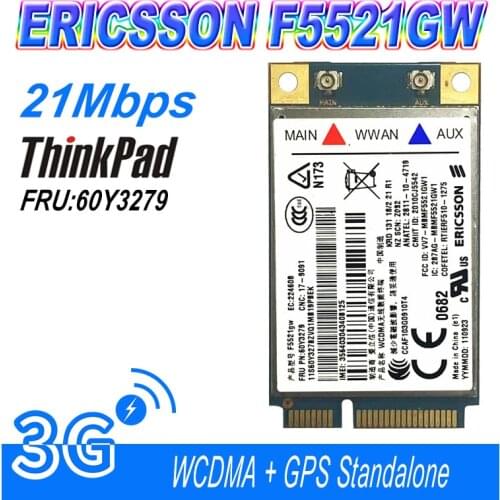 F5521 E420/E520/t520/W520/X220/T420/Tablet 3G module FRU:60Y3289 60Y3225